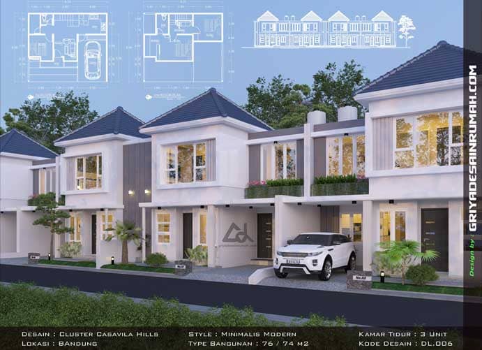 jasa arsitek desain rumah mewah gambar 3D arsitektur online